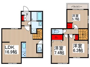 Ｋｏｌｅｔ柏根戸の物件間取画像